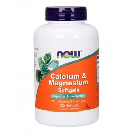 Calcium & Magnesium Softgels 120 капс