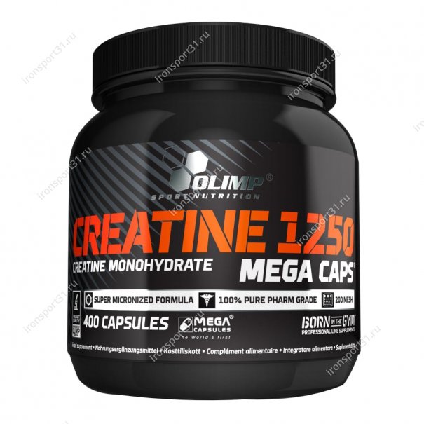 Creatine 1250 Mega Caps 400 капс