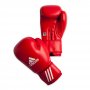 Перчатки боксёрские Adidas AIBA кожа (красный)