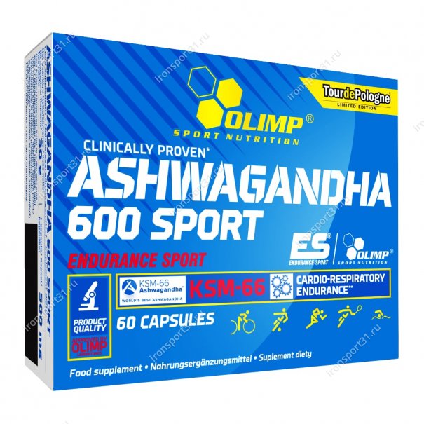 Ashwagandha 600 Sport Edition 60 капс