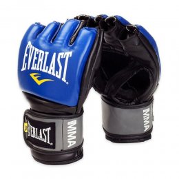 Перчатки для ММА Everlast Pro Style Grappling, PU (синий)