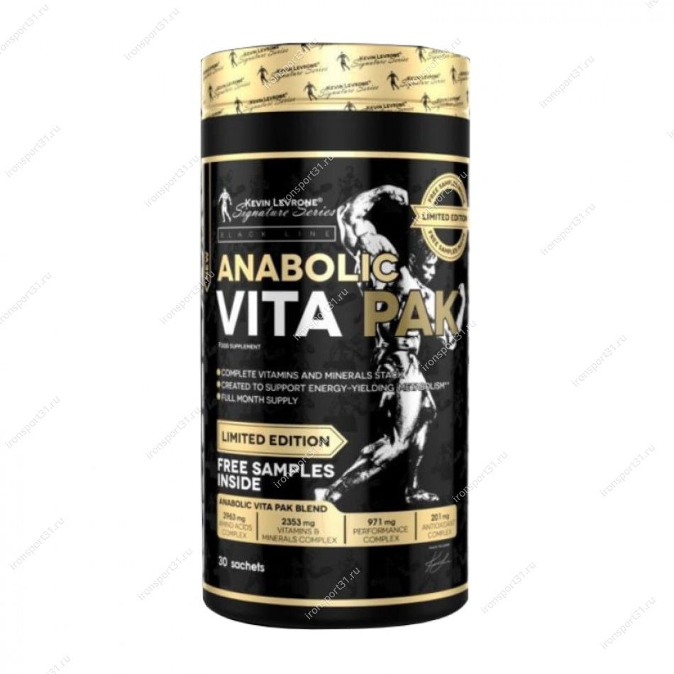 Anabolic Vita Pak 30 пак - купить | низкая цена в Интернет-магазине  IronSport, Белгород и Россия