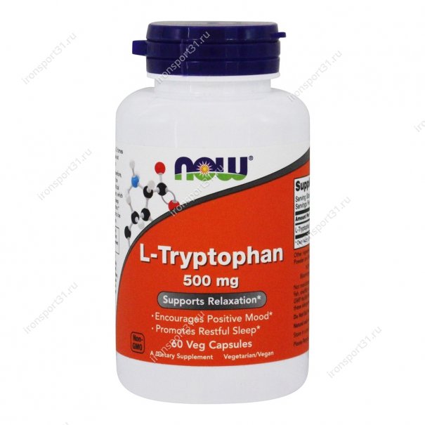 L-Tryptophan 500 mg 60 капс