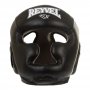 Шлем боксерский тренировочный Reyvel, PU (чёрный)