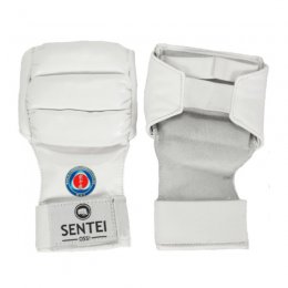 Накладки для каратэ Best Sport Sentei WKC (белый)