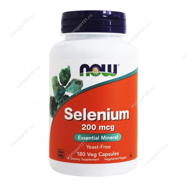 Selenium 200 mcg 180 капс