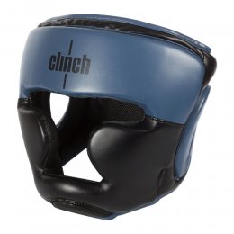 Шлем боксерский Clinch Punch Full Face (черный/синий)