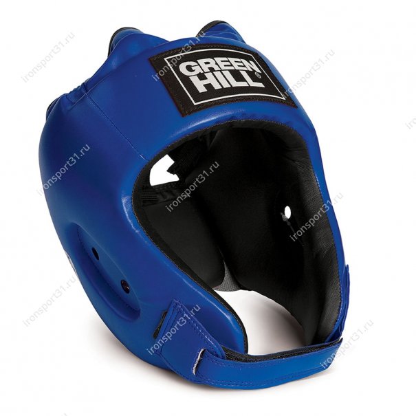 Шлем боксерский Green Hill Alfa, PU (синий)