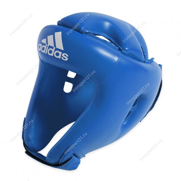 Шлем для кикбоксинга Adidas Competition PU (синий)