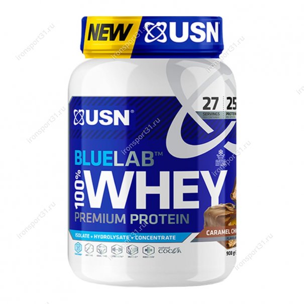 100% BlueLab Whey Protein 908 гр