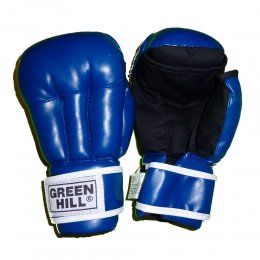 Перчатки для рукопашного боя Green Hill, PU (синий)