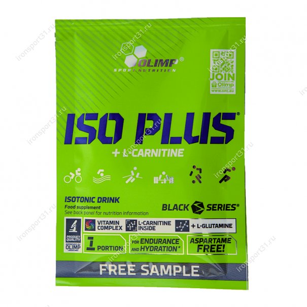 Пробник Iso Plus + L-Carnitine 17,5 гр