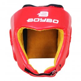 Шлем боксерский BoyBo Nylex (красный)