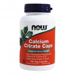 Calcium Citrate Caps 120 капс