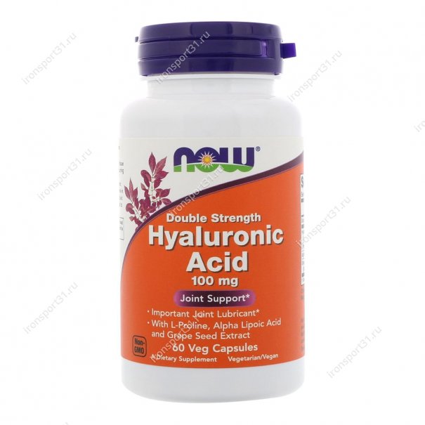 Hyaluronic Acid 100 mg 60 капс
