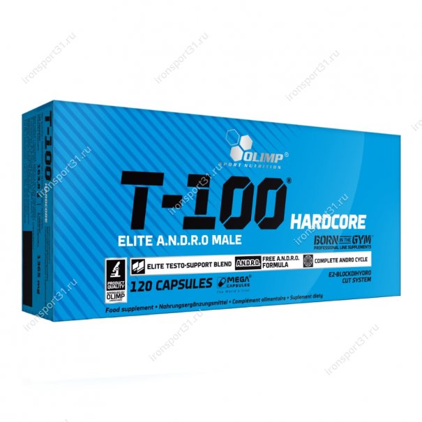 T-100 Hardcore Mega Caps 120 капс