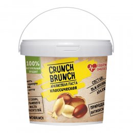 Арахисовая паста Crunch Brunch (классическая) 1000 гр