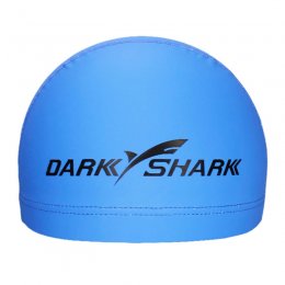 Шапочка для плавания Dark Shark лайкра (синий)