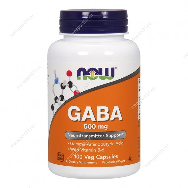 GABA 500 mg 100 капс