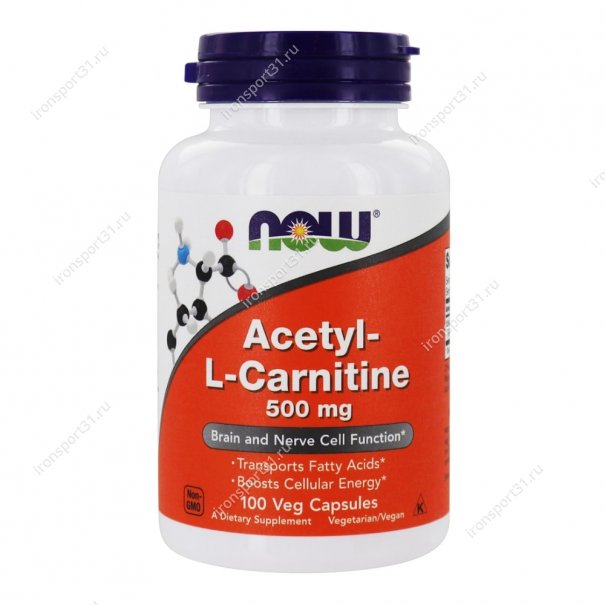 Acetyl L-Carnitine 500 mg 100 капс
