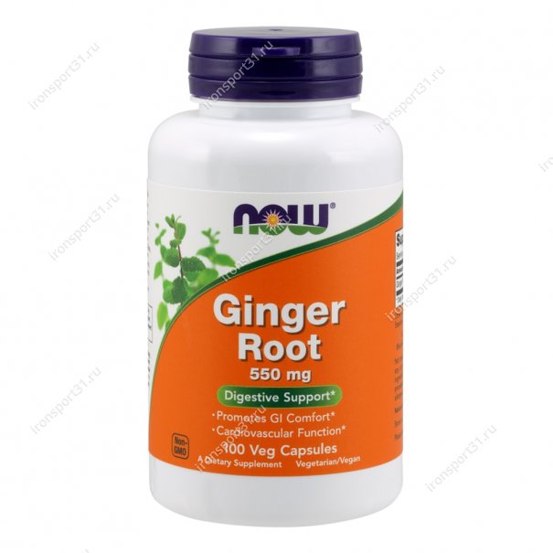 Ginger Root 550 mg 100 капс