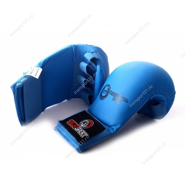 Накладки для каратэ Best Sport Elite ФКР (синий)