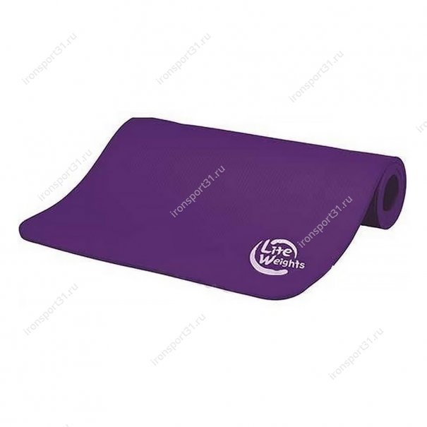 Коврик для йоги и фитнеса Lite Weights (фиолетовый) 5420LW