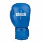 Перчатки боксёрские Clinch Fight PU (синий/белый)