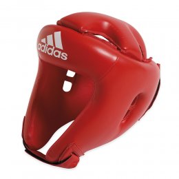 Шлем для кикбоксинга Adidas Competition PU (красный)