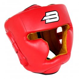 Шлем боксерский тренировочный BoyBo Winner (красный)