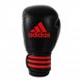 Перчатки боксёрские Adidas Power Protection PU (чёрный/красный)