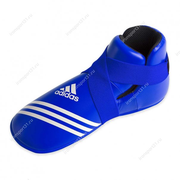 Футы для кикбоксинга Adidas Super Safety Kicks (синий)
