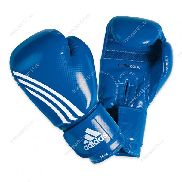 Перчатки боксёрские Adidas Shadow PU (синий)