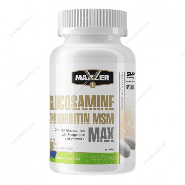 Glucosamine Chondroitin MSM Max 90 таб