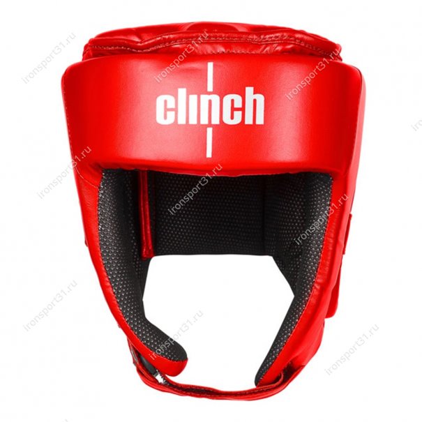 Шлем для кикбоксинга Clinch Helmet Kick PU (красный)