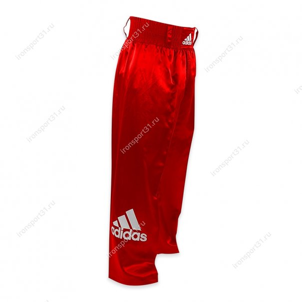 Брюки для кикбоксинга Adidas Pants Full Contact (красный)
