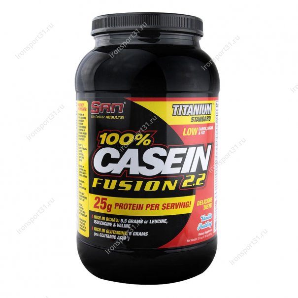 100% Casein Fusion 1008 гр