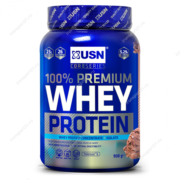 100% Premium Whey Protein 908 гр