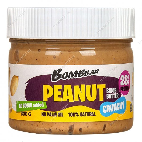 Арахисовая паста Peanut Bombbutter 300 гр