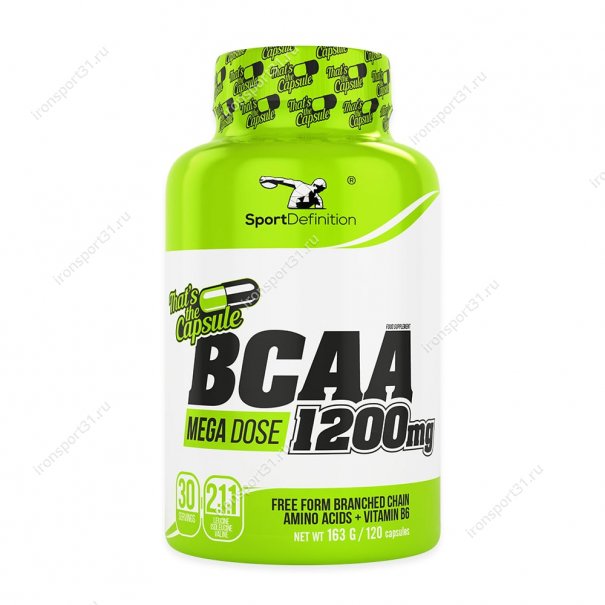 BCAA 1200mg That's The Capsule 120 капс