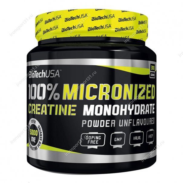 100% Creatine Monohydrate 300 гр