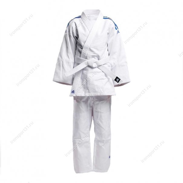 Кимоно для дзюдо с поясом Adidas Evolution (белый)