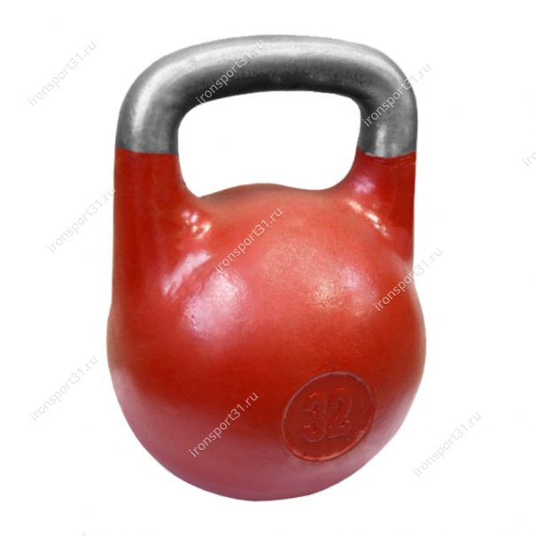 Гиря для соревнований (красный) 32 кг