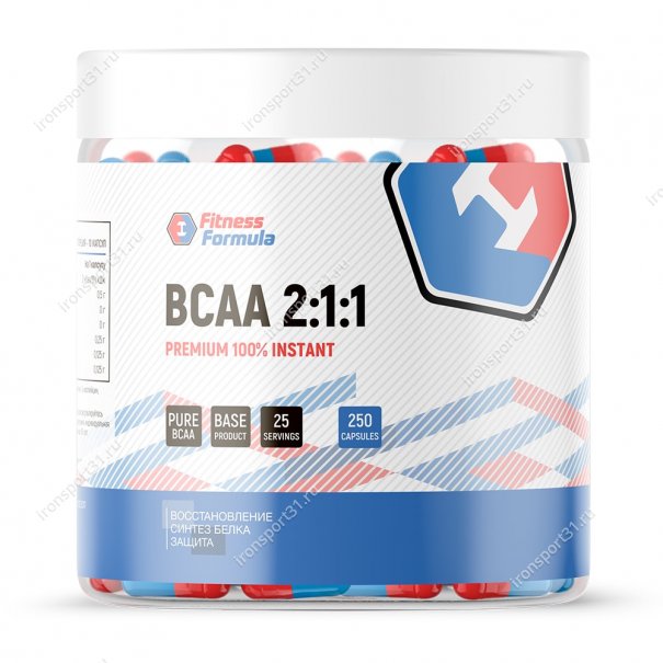 BCAA 2:1:1 Premium 250 капс