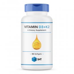 Vitamin D-3 + K2 2000 Ме 90 капс