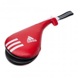 Ракетка детская двойная Adidas PU (красный/чёрный)