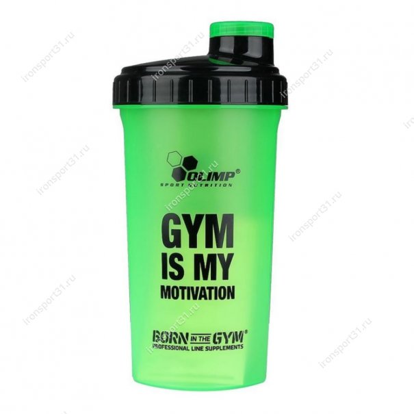 Шейкер Olimp Gym Is My Motivation 700 мл (зелёный)