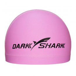 Шапочка для плавания Dark Shark лайкра (розовый)