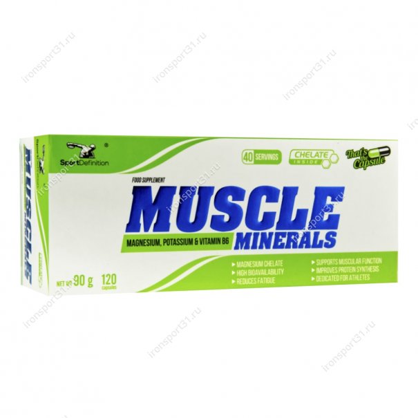 Muscle Minerals 120 капс