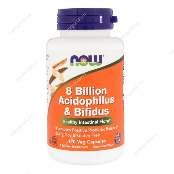 8 Billion Acidophilus & Bifidus 120 капс